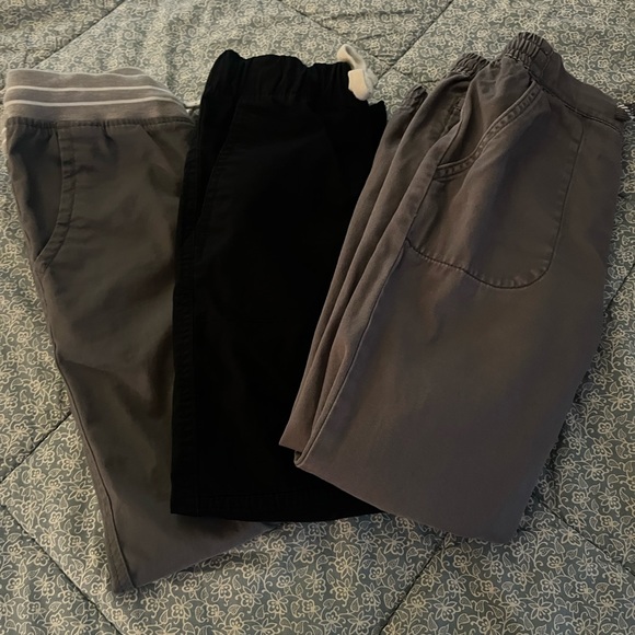 Cat & Jack Bottoms Boys Size 8 Pant Bundle 2 Gray Black Pair By Catjack And Carters Poshmark